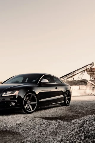 камни, сепия, завод, s5, черная, ауди, audi