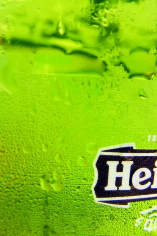 green, beer, hineken