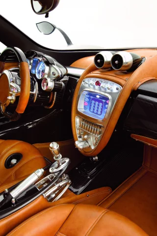 хуайра, руль, интерьер, приборы, пагани, сиденья, huayra, ркпп, pagani, красота, ручник, торпедо, салон