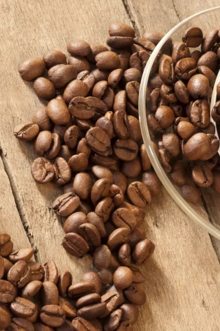 beans, зерна, кофе, cup, coffee, макро, чашка, macro