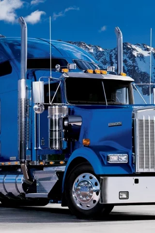горы, kenworth, w900