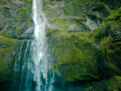 moss, landscape, вода, зелень, природа, nature, rocks, water, скалы, мох, камни, greenery, пейзаж, 2560x1600, waterfall, водопад