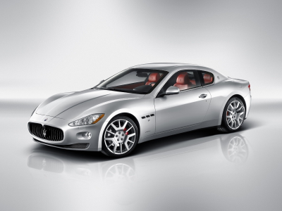 front angle, grandturismo, maserati