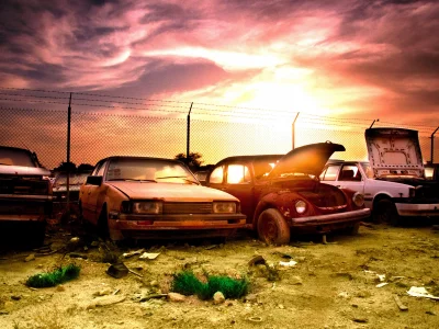 auto wallpapers, volkswagen, свалка, авто обои, фольксваген, volvo, mazda, тойота, авто фото, cars, тачки, солнце, мазда, toyota, вольво