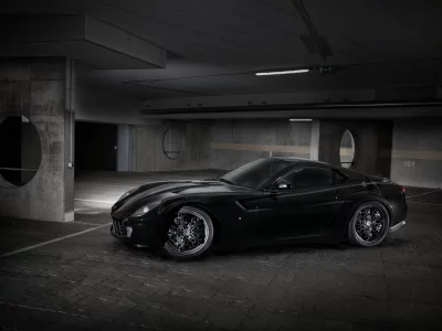 диски, феррари, парковка, тюнинг, ferrari 599