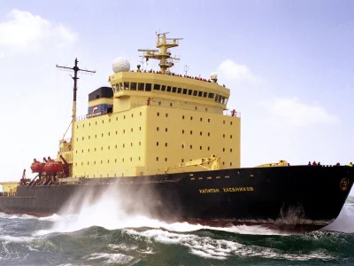 шторм, море, ледокол, капитан хлебников