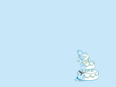жених, невеста, голубой фон, торт, мужчина, минимализм, девушка, сладкое. свадьба