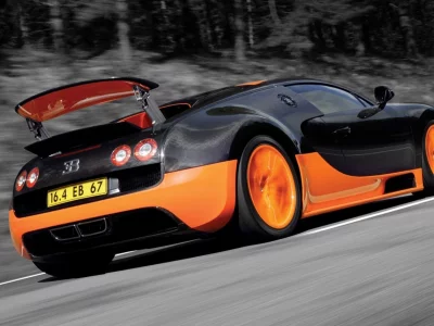 дорога, движение, bugatti veyron