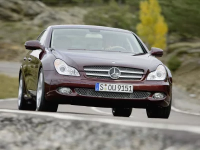 фото, mercedes, дорога, дороги, авто обои, cls class