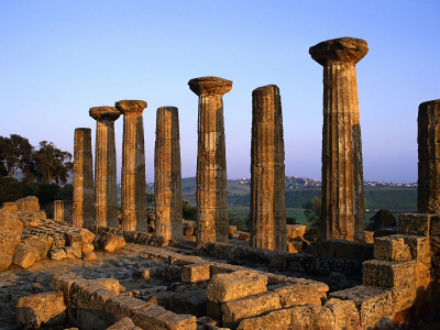 parco archeologico e paesaggistico della valle dei templi di agrigento, tempio di ercole, hera temple in agrigento