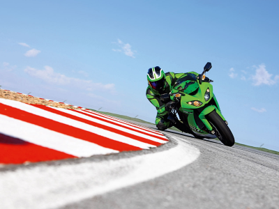 ninja, moto racing wallpapers, kawasaki, поворот, скорость, байки, кавасаки, спорт картинки, человек, мото обои