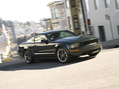 road, town, ford, bullitt, mustang