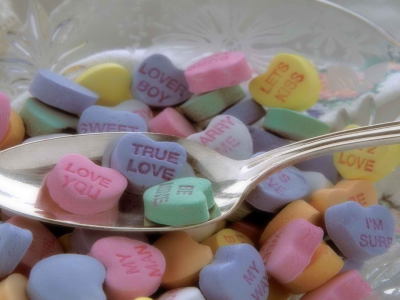 конфетки, сердечки, ложка, love, цветные, love you, любовь, сердце, настроения. еда, конфеты