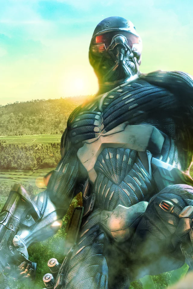 солдат, джунгли, crysis
