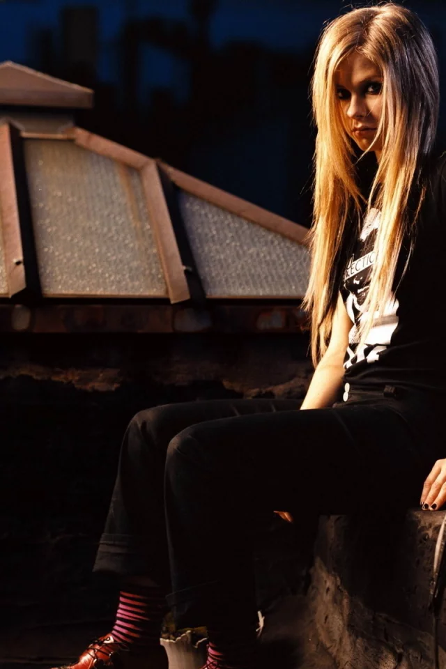 аврил лавин, крыша, avril lavigne