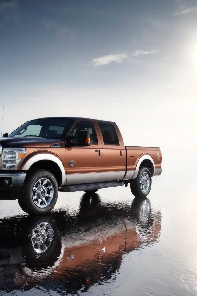 песок, отражение, пляж, ford f-series