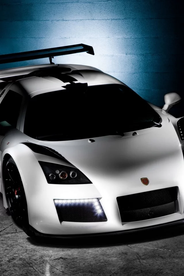 apollo, суперкар, гумперт, передок, gumpert, гиперкар, аполло, спорт, sport, полумрак, белый