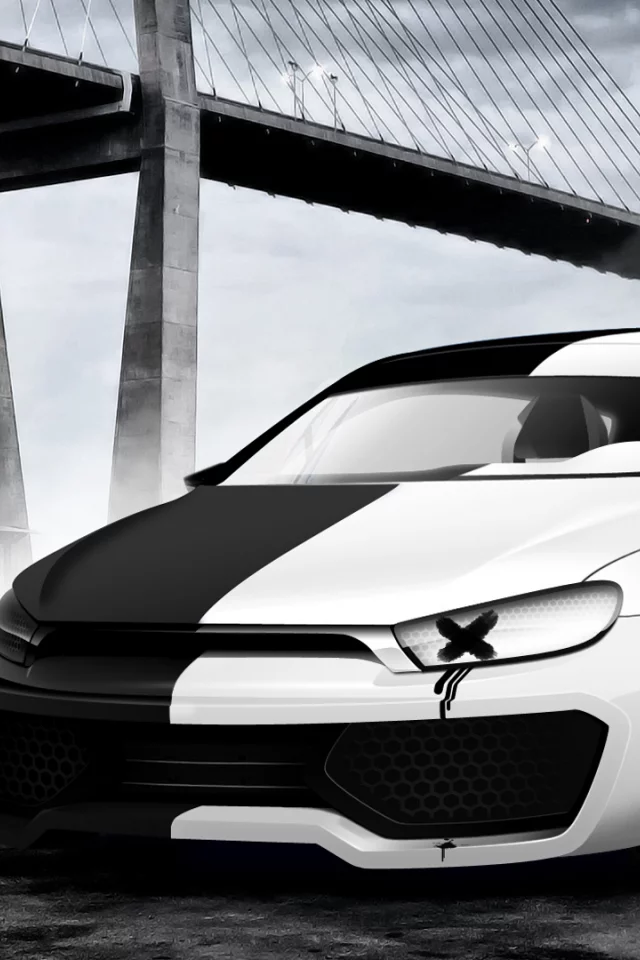 scirocco, vw, two faces
