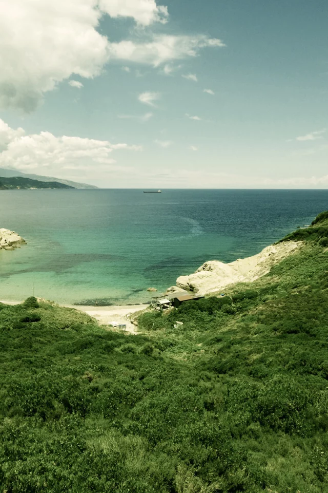 море, горизонт, вид, простор, пейзажи, landscape, побережье