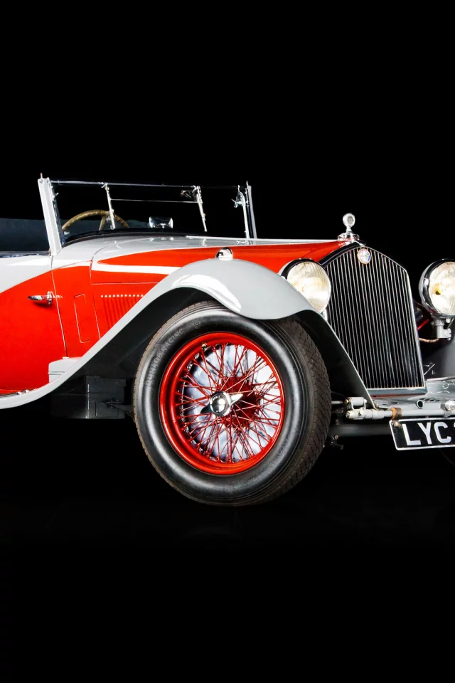 retro, 1933, white, alfa romeo, ретро, retro, red