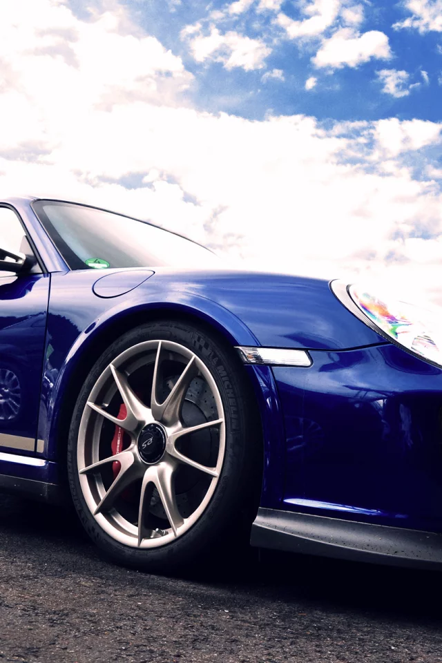 porsche, небо, 911, gt3, rs