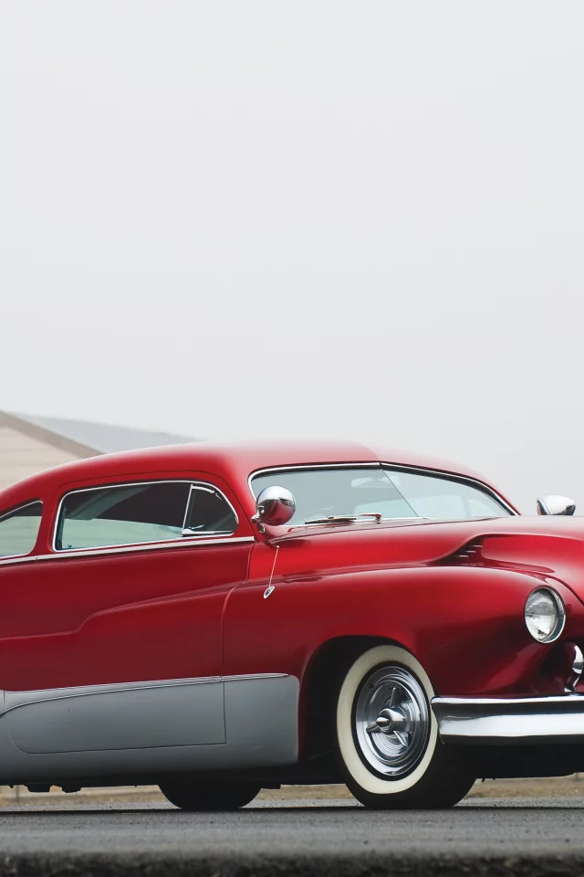 меркурий, тюнинг, coupe, sport, mercury, красный, red, lead sled, ретро