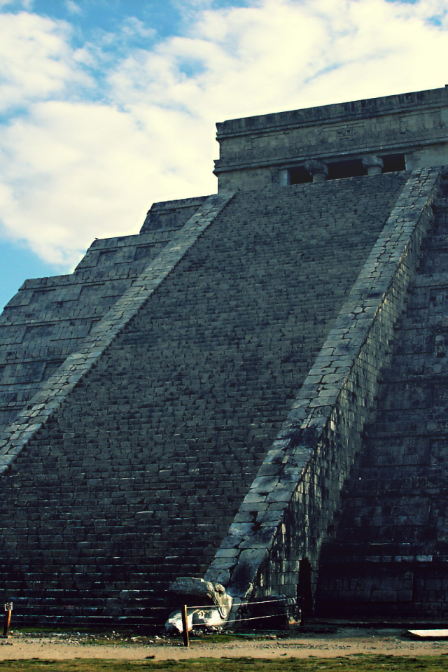 мексика, chichen itza, пирамида, майя