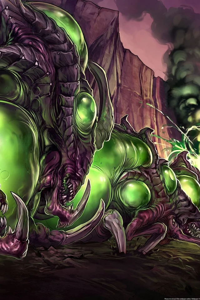 starcraft 2, banelings, гиблинги