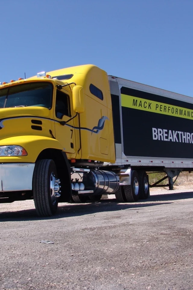 фура, трейлерер, mack, тягач, грузовик, truck
