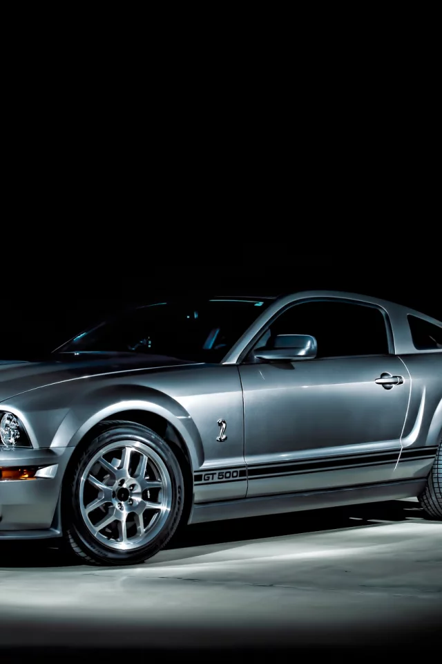 ночь, ford, mustanggt