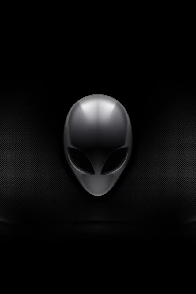 alienware, фон, инопланетянин, темно