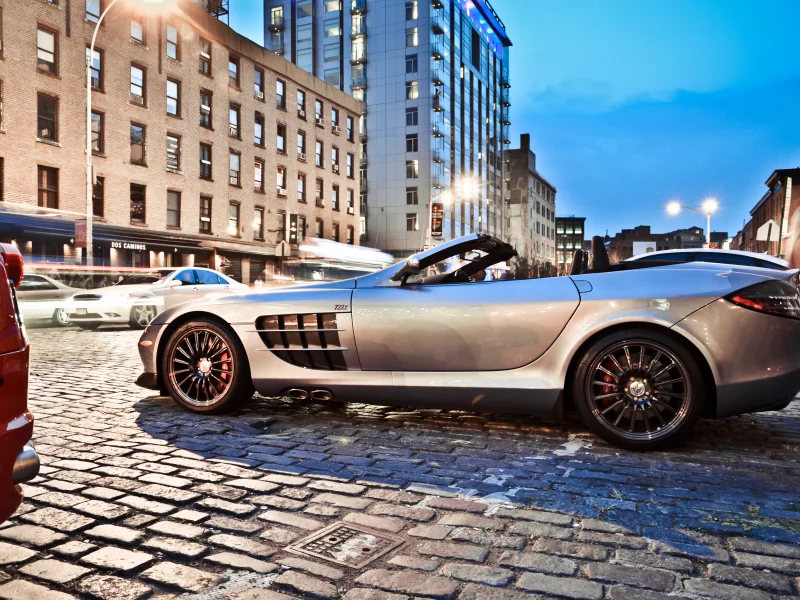 slr, roadster, supercar