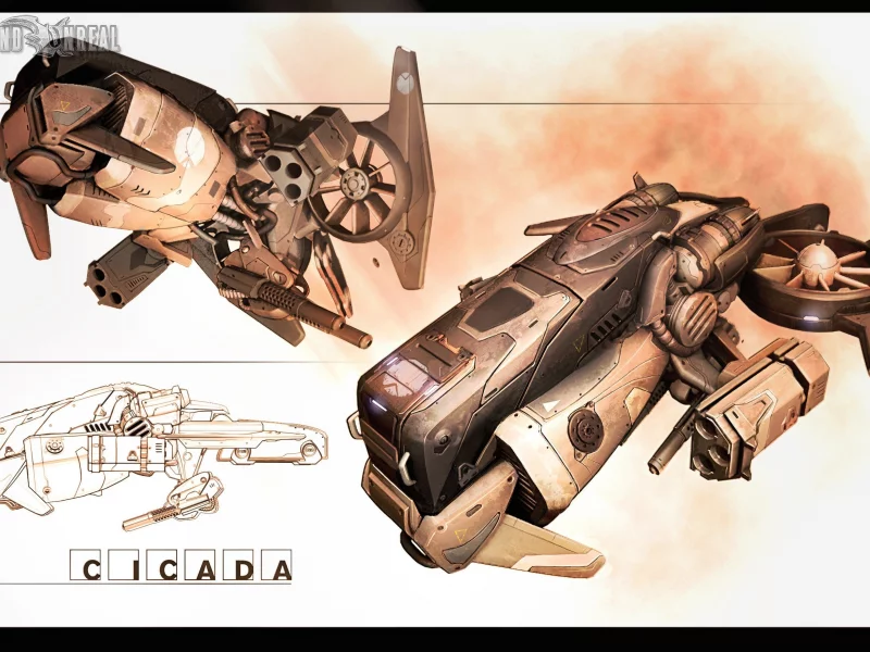 unrealtournament3, техника, cicada