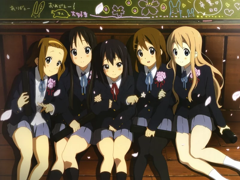 муги, класс, ритсу, юи, мио, k-on, выпуск, адзуса