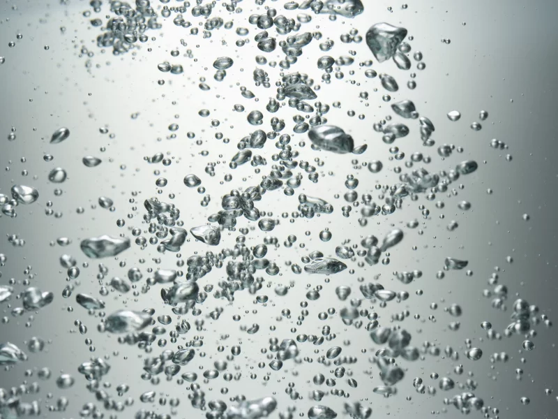 капли, вода, темная
