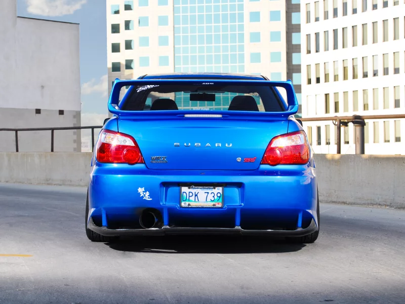 wrx, sti, subaru, задок, impreza