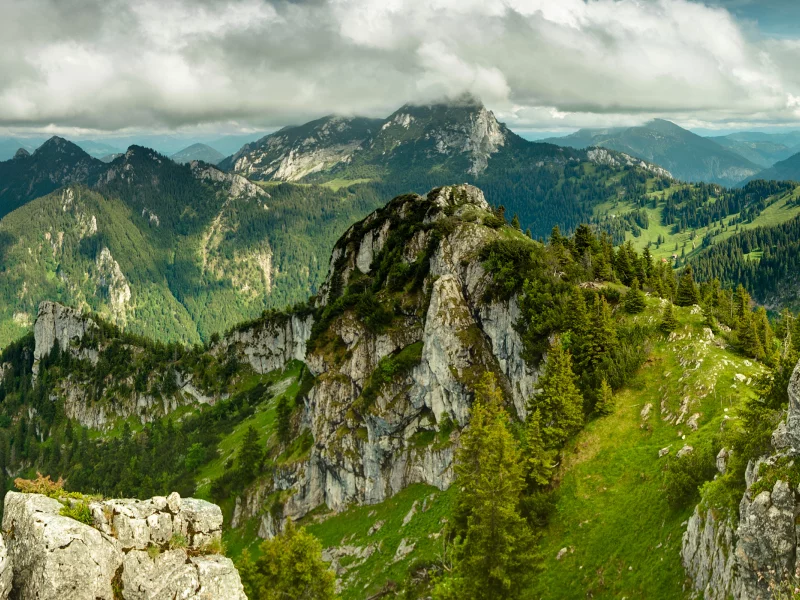 nature, landscape, greenery, деревья, трава, облака, природа, trees, mountains, clouds, небо, sky, grass, зелень, пейзаж, shadow, тень, горы, 2560x1600