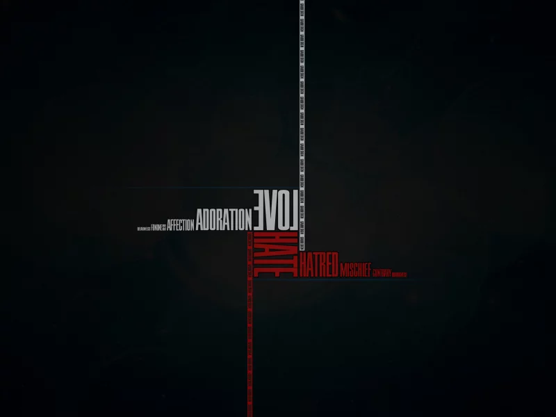 love, my world, gabdesign, my rules, hate