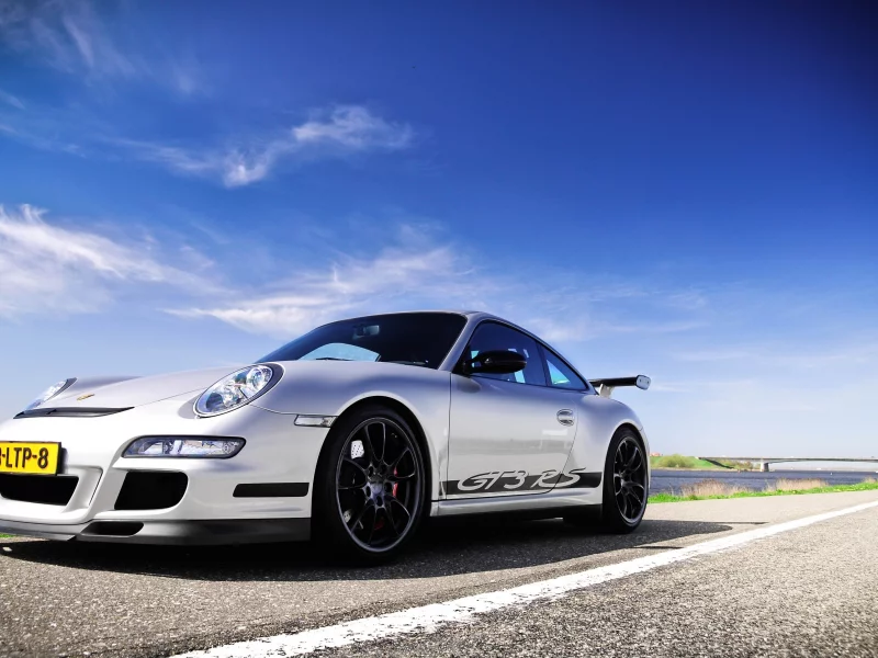 cars, auto, дорога, porsche 997, gt3rs, wallpapers, трек, фото