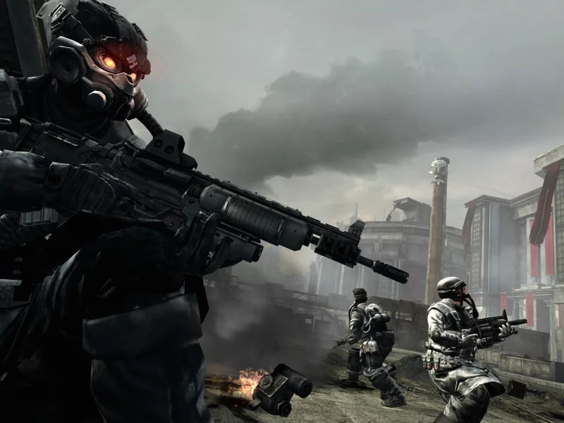 hellghast, оружие, killzone 2, ps3