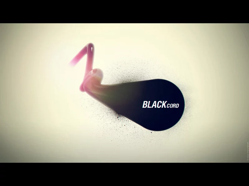 black cord, minimal, минимализм
