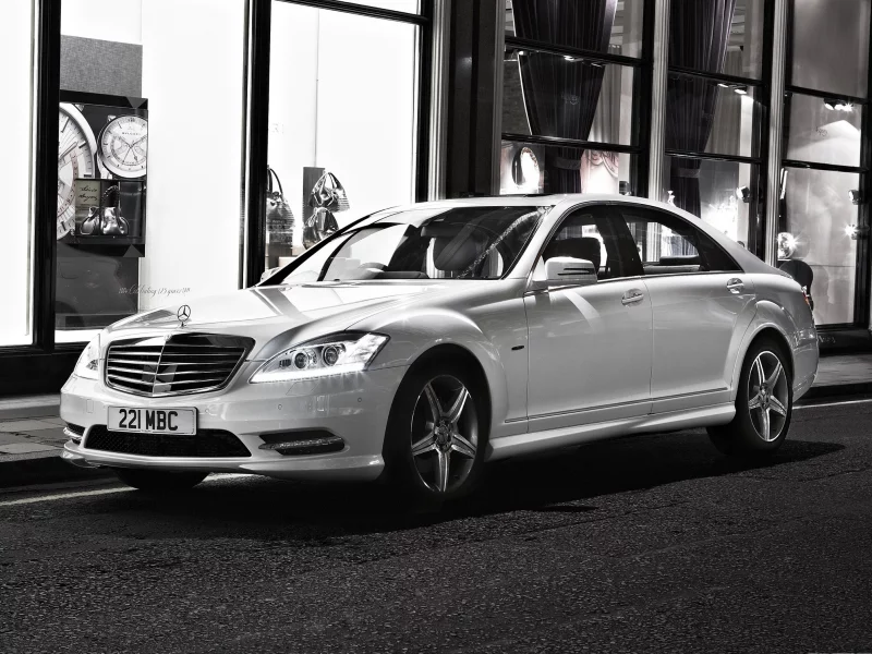 sports, s350, uk, amg, черно-белые, mercedes-benz