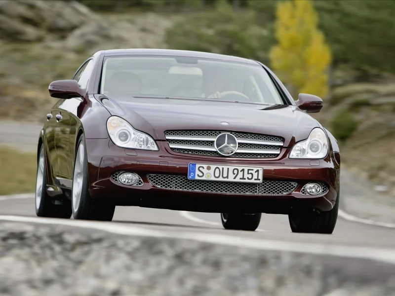 фото, mercedes, дорога, дороги, авто обои, cls class