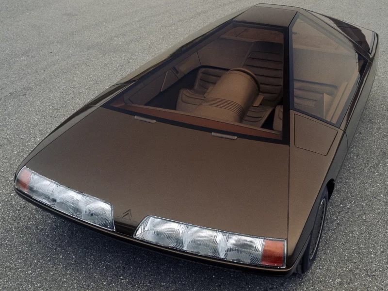 старый, citroen, concept