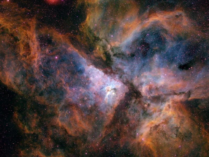 звезды, nebula, туманность