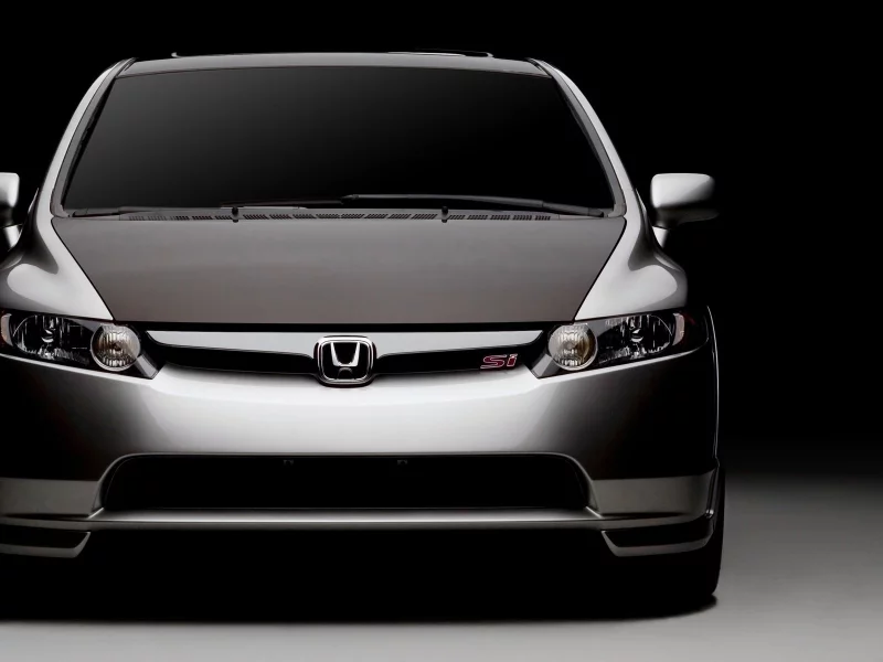 honda, cars, серый фон, auto