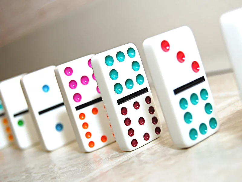 разноцветные, wallpapers, domino