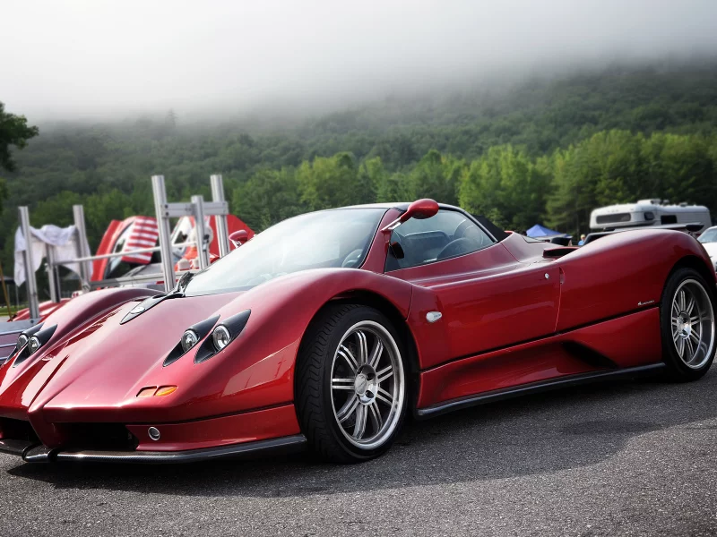 pagani zonda, авто обои, супер кар