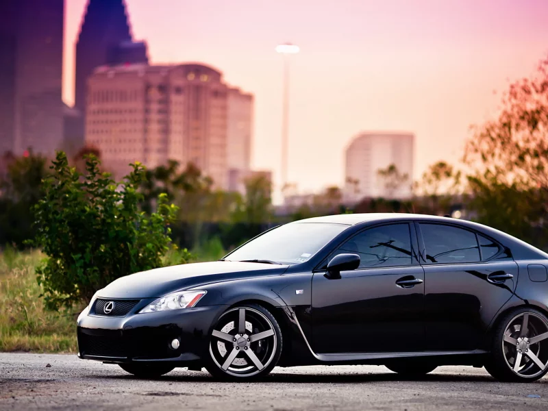 lexus, autowalls, дома, автомобиль, вечер, лексус, is