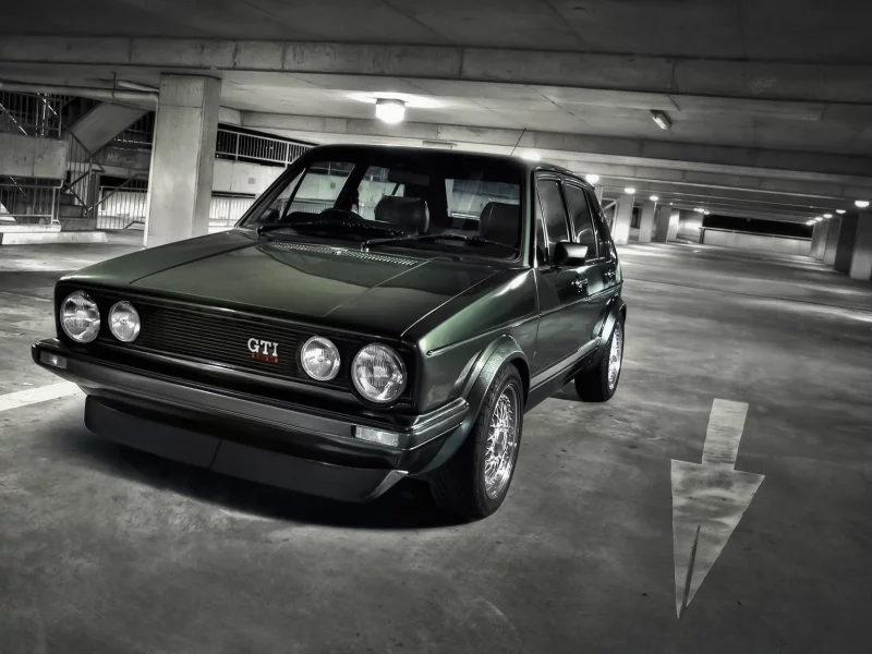 обои авто, стоянка, gti, city, парковка, parking, vw, wallpapers auto, cars, classic, auto, volkswagen